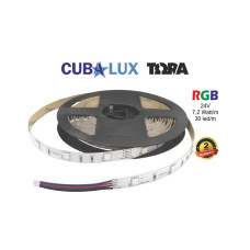 Cubalux Ταινία Led RGB 7.2W/24V Αδιάβροχη