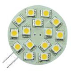 G4 με 15 led 2.4 WATT 8-30 volt DC SIDE PIN