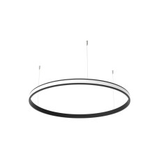 Κύκλος αλουμινίου Φ900mm λευκός με κάλυμμα οπάλ (φωτισμός εξωτερικά)