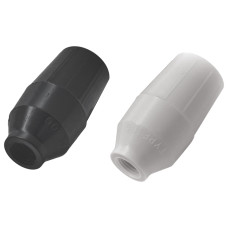 Ντουί βακελίτη Ε14 Κοντό λευκό