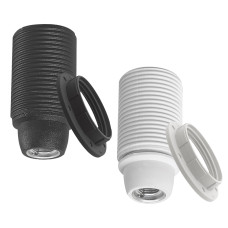 Ντουί θερμοπλαστικό Ε14 με σπείρωμα 3-τεμαχίων λευκό (ΚΙΝΑ)