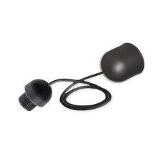 Πλαστική ανάρτηση Ε27 με καλώδιο 80 cm λευκό