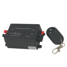 Dimmer RF 8A με χειριστήριο 12/24Vdc