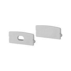 Πλαϊνή τάπα για προφίλ αλουμινίου Π φαρδύ