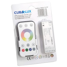 Σετ Ασύρματο Controller RGB/RGBW 4x4A με χειριστήριο αφής 12-24Vdc