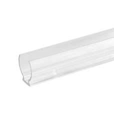 Πλαστικό διάφανο προφίλ 1 μέτρο για Neon RONDO