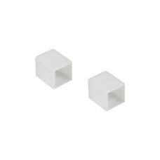 Τερματική τάπα σιλικόνης για Neon flex 16x16mm