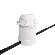 Κιτ Spostaluce με ντουί E27 για αμπαζούρ Λευκό