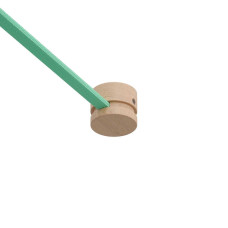 Ξύλινο τερματικό για καλώδιο γιρλάντας Ουδέτερο