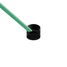 Ξύλινο τερματικό για καλώδιο γιρλάντας Μαύρο