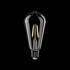 Λάμπα Διαφανής LED αχλάδι, ST64 4W 470Lm E27 2700K - E03