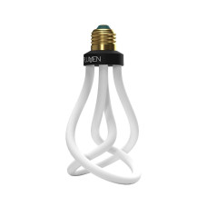 Λάμπα Γαλακτερή LED Plumen 001,  6,5W 500Lm E27 3500K DIM