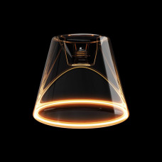 Λάμπα Διαφανής LED, σειρά Ghost Κώνος, 6W 500Lm E27                         2200K DIM