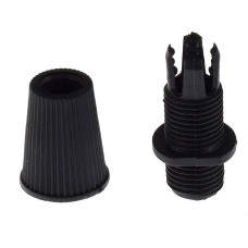 Στήριγμα Καλωδίου Κωνικό, μαύρο