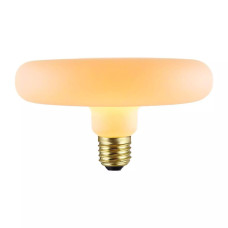 LED Λαμπτήρας Dash D170 Οπάλ Αμμοβολή, με Νήμα σχήματος Χ, Filament 6W E27 Dim 2700K