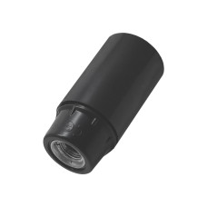 Ντουί βακελίτη Ε14 λείο μαύρο (ΣΕΤ)